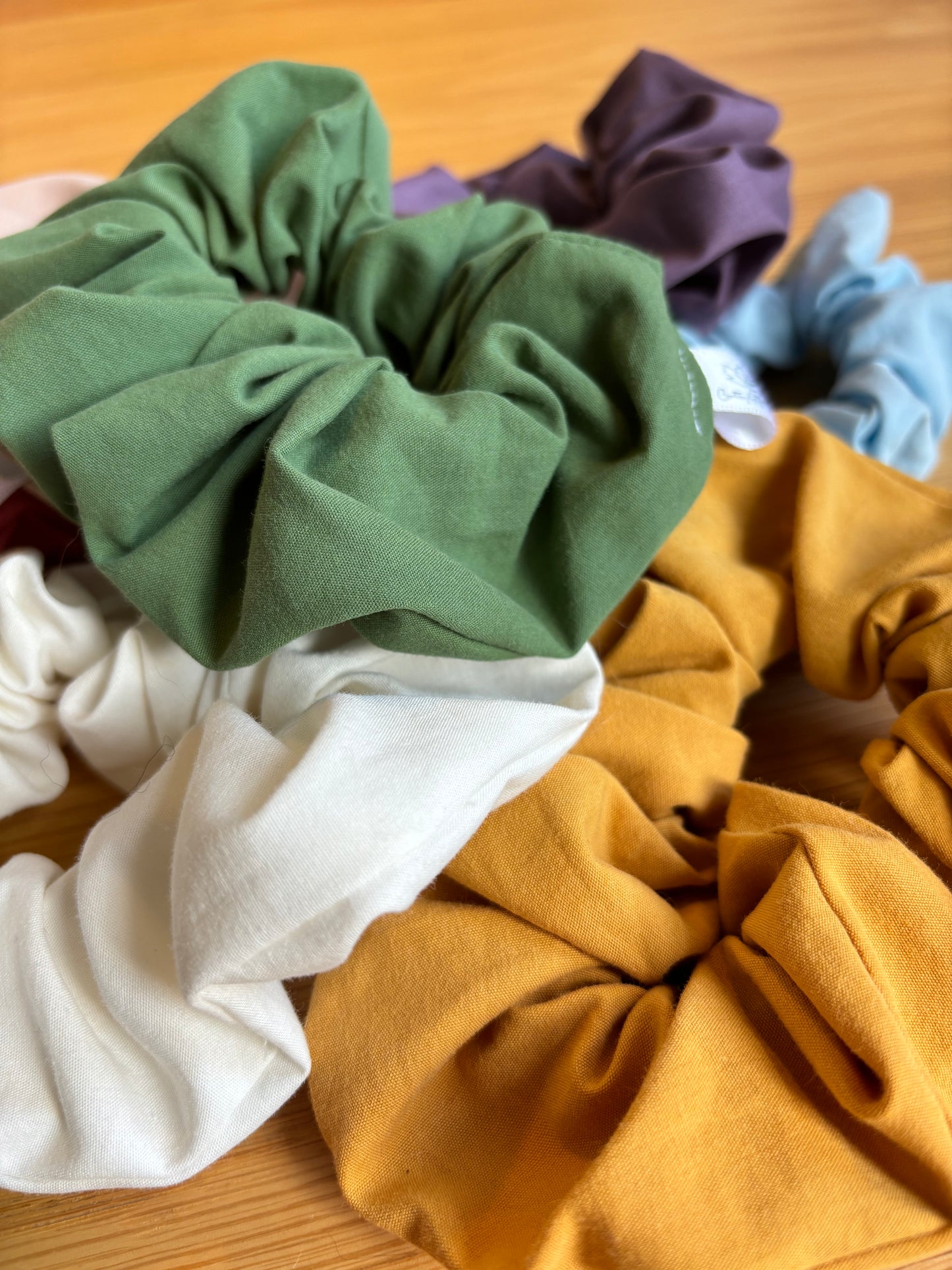 The Organic Cotton Mom Scrunchie