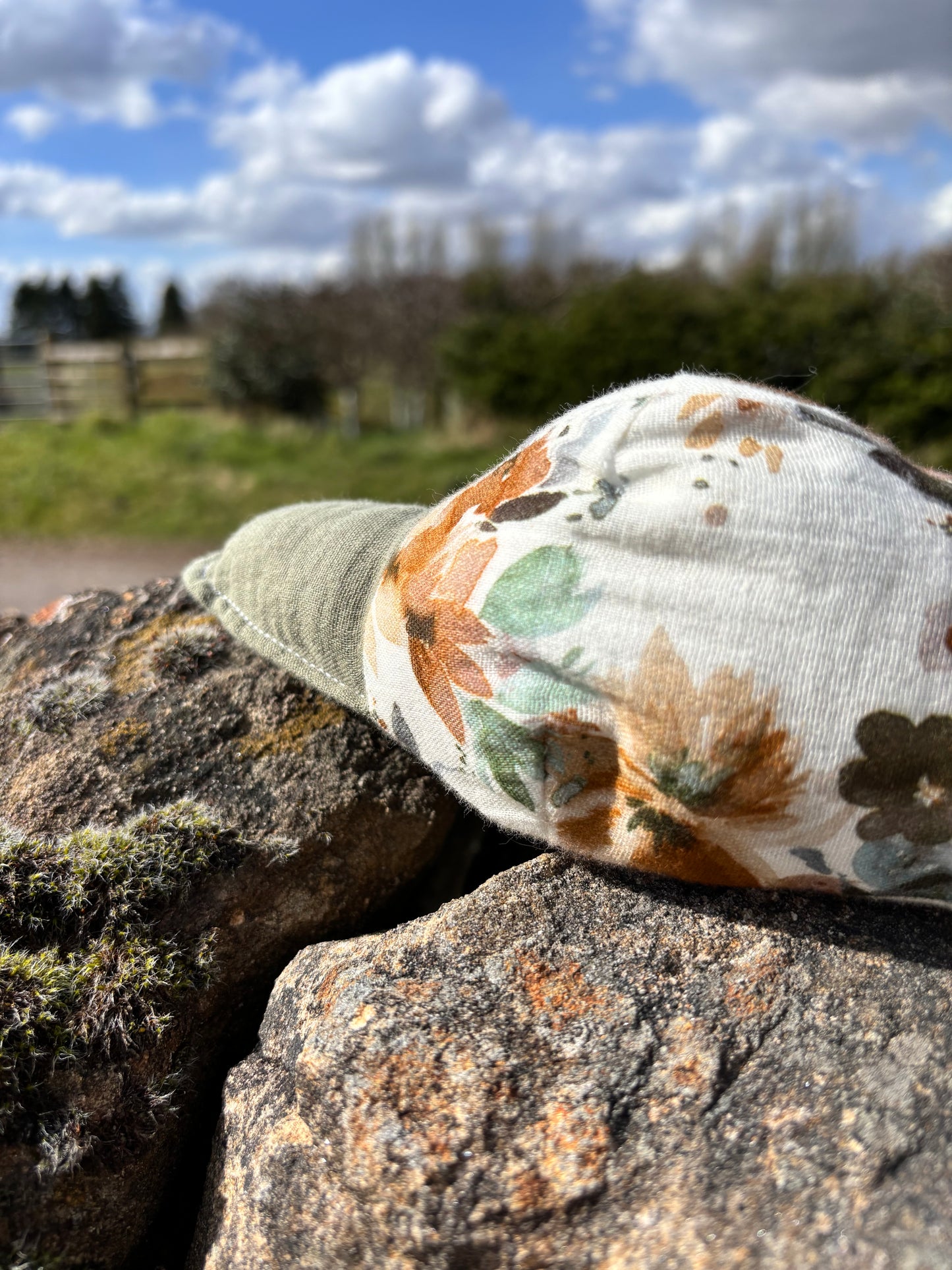 Organic cotton baby toy goose