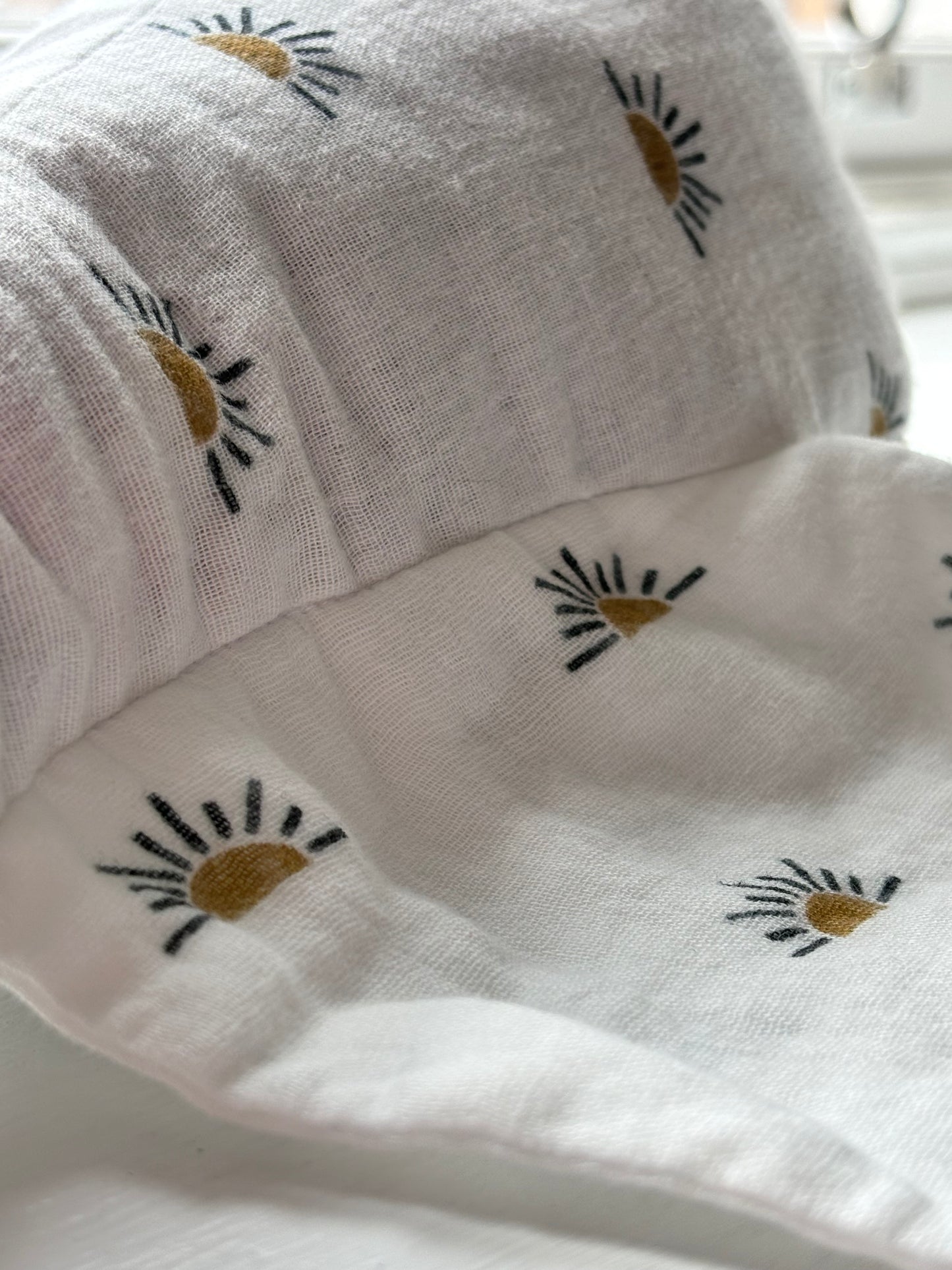 Organic cotton baby toy goose