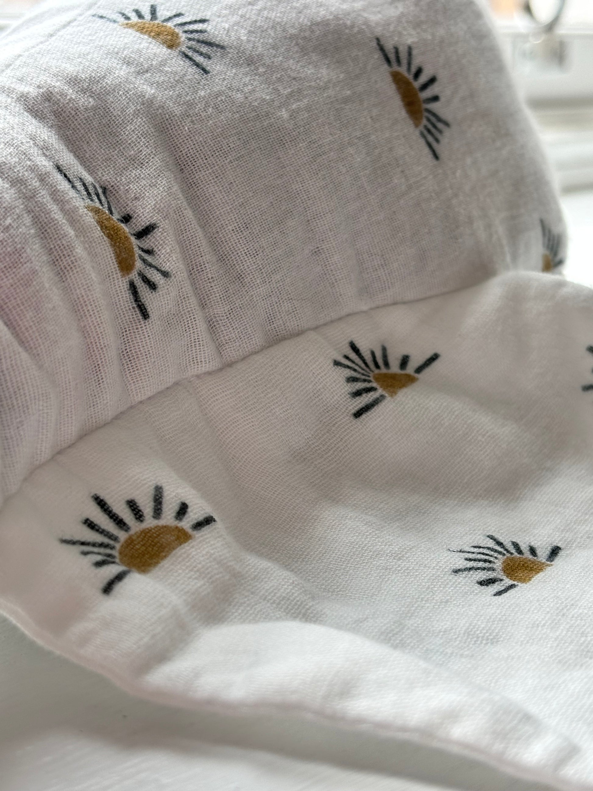 Organic cotton baby toy goose