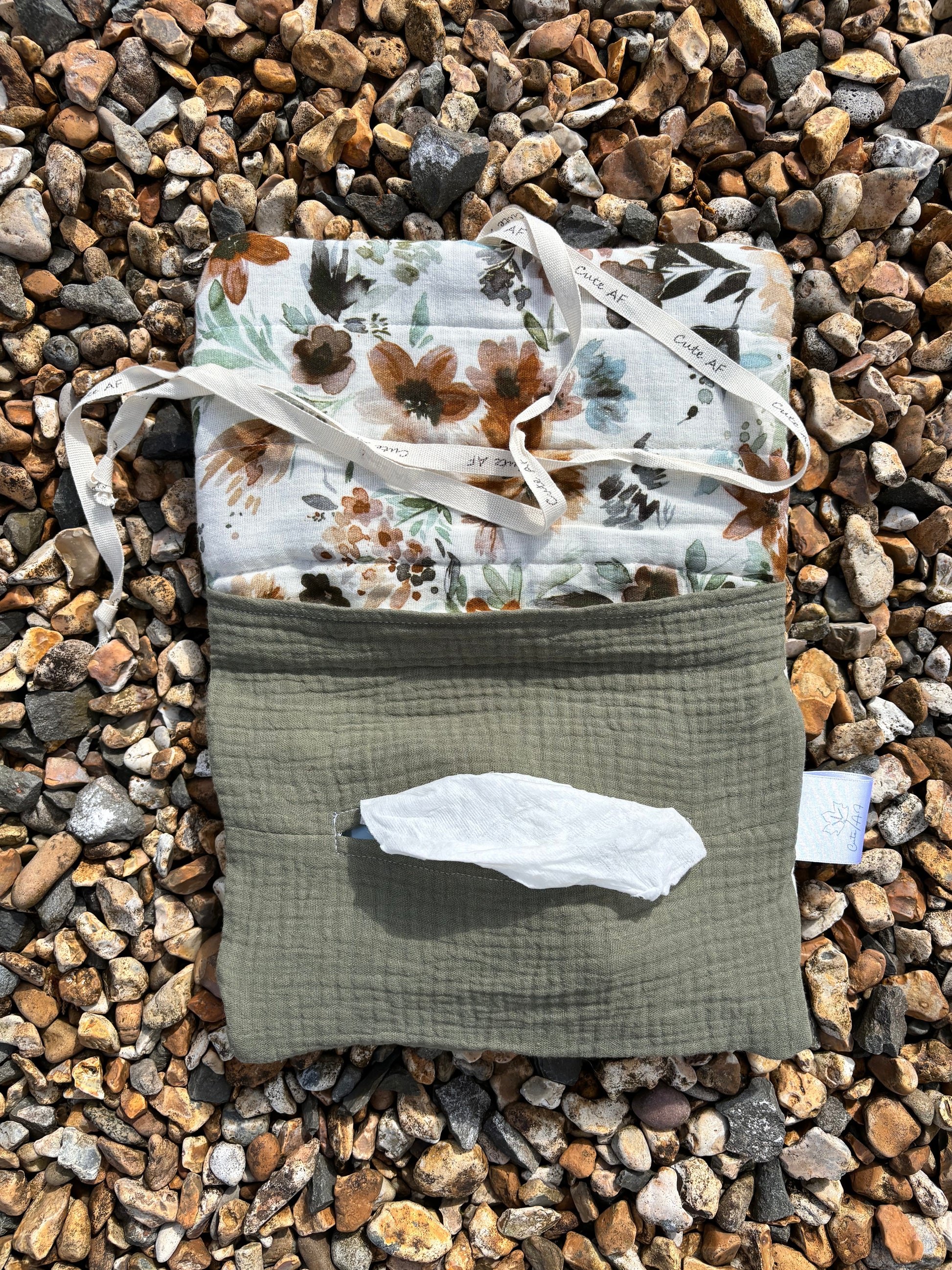 Organic cotton nappy bag