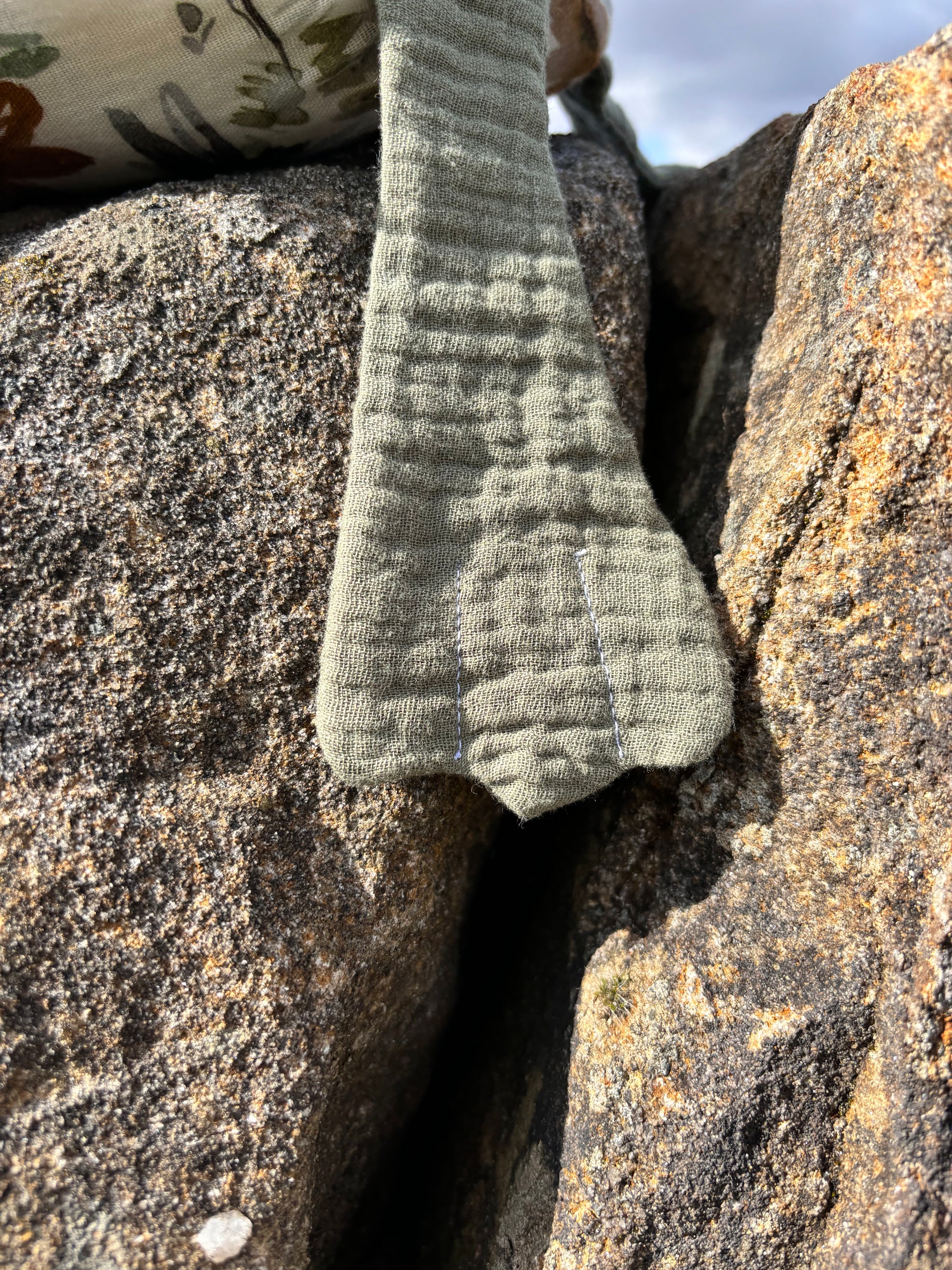 Organic cotton baby toy goose