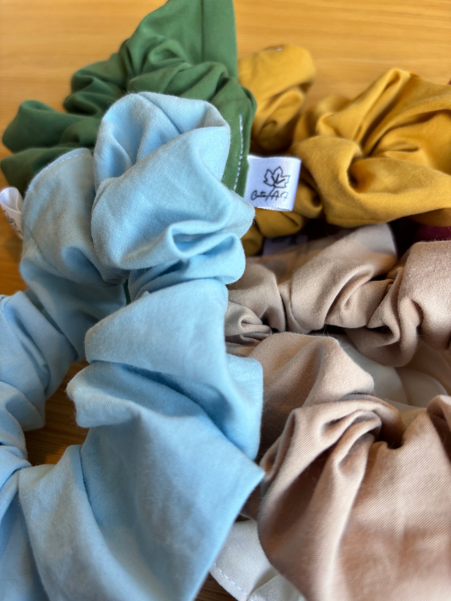 The Organic Cotton Mom Scrunchie