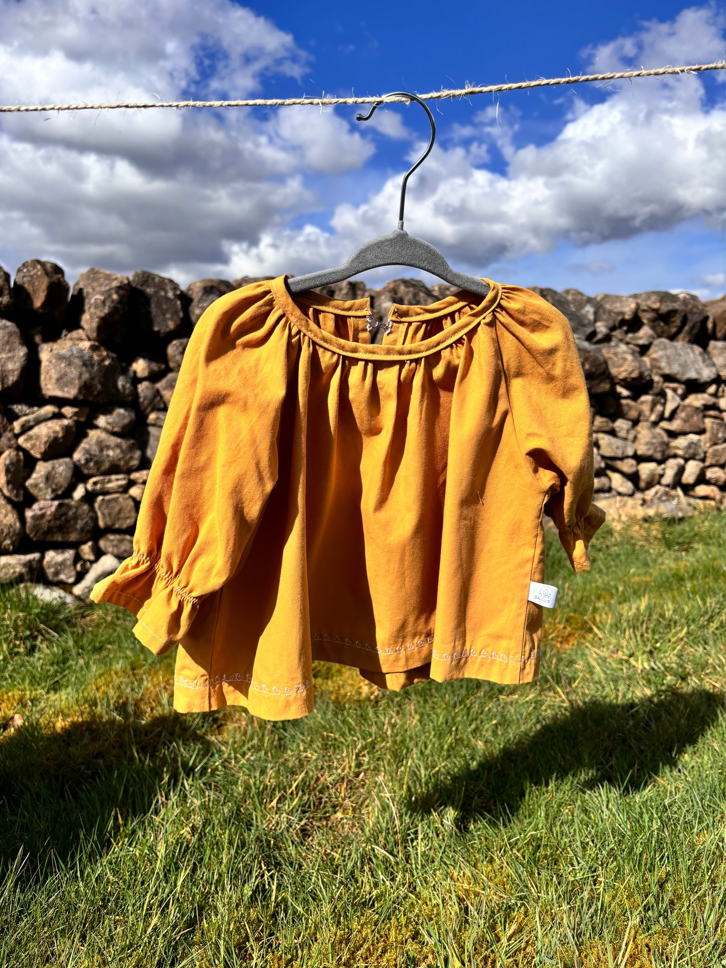 The Little Blouse: Mustard