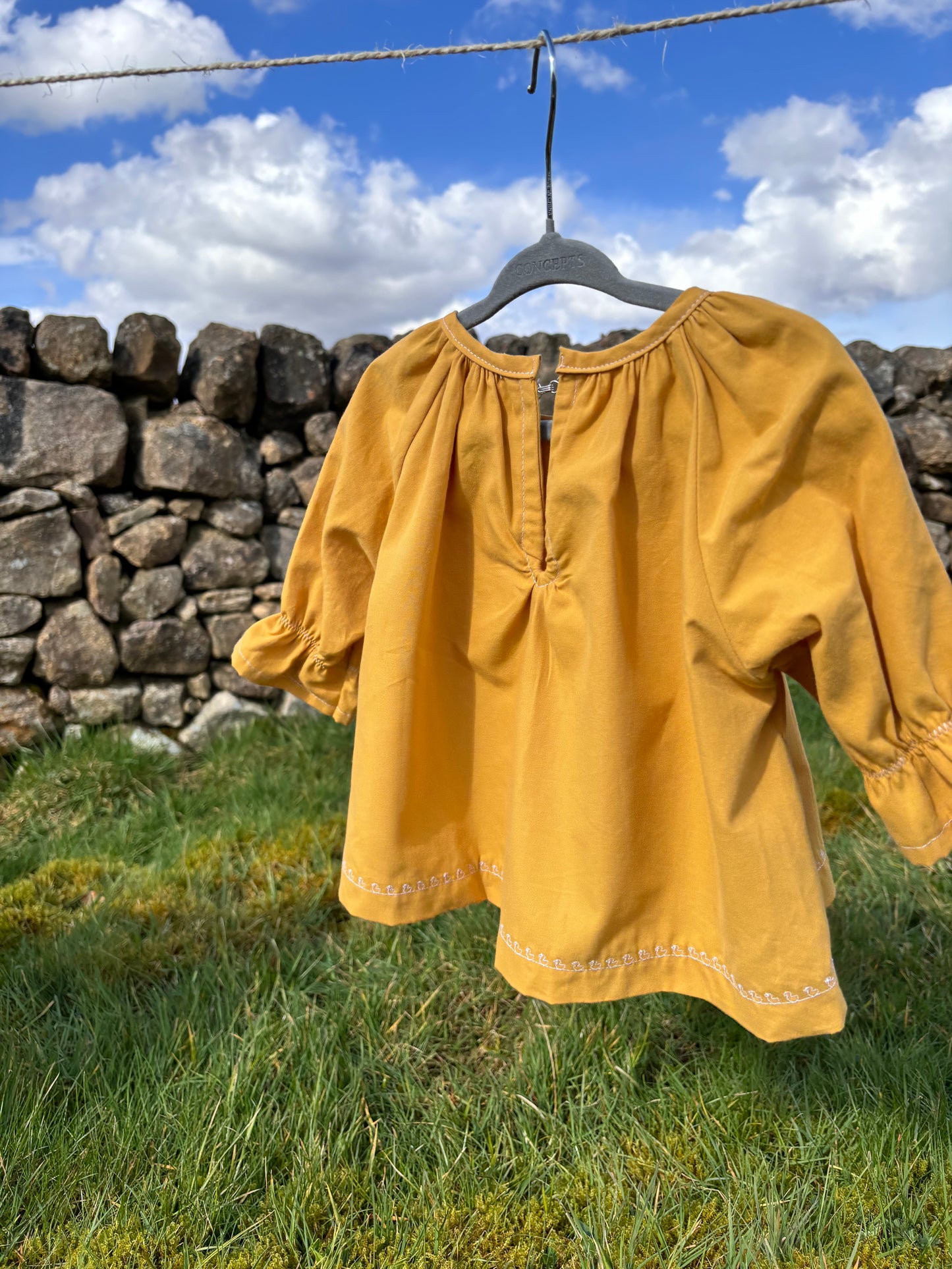 The Little Blouse: Mustard