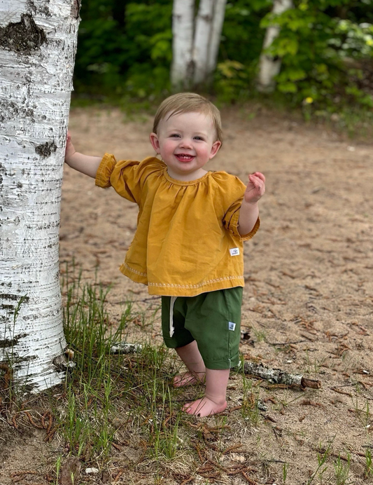 The Little Blouse: Mustard